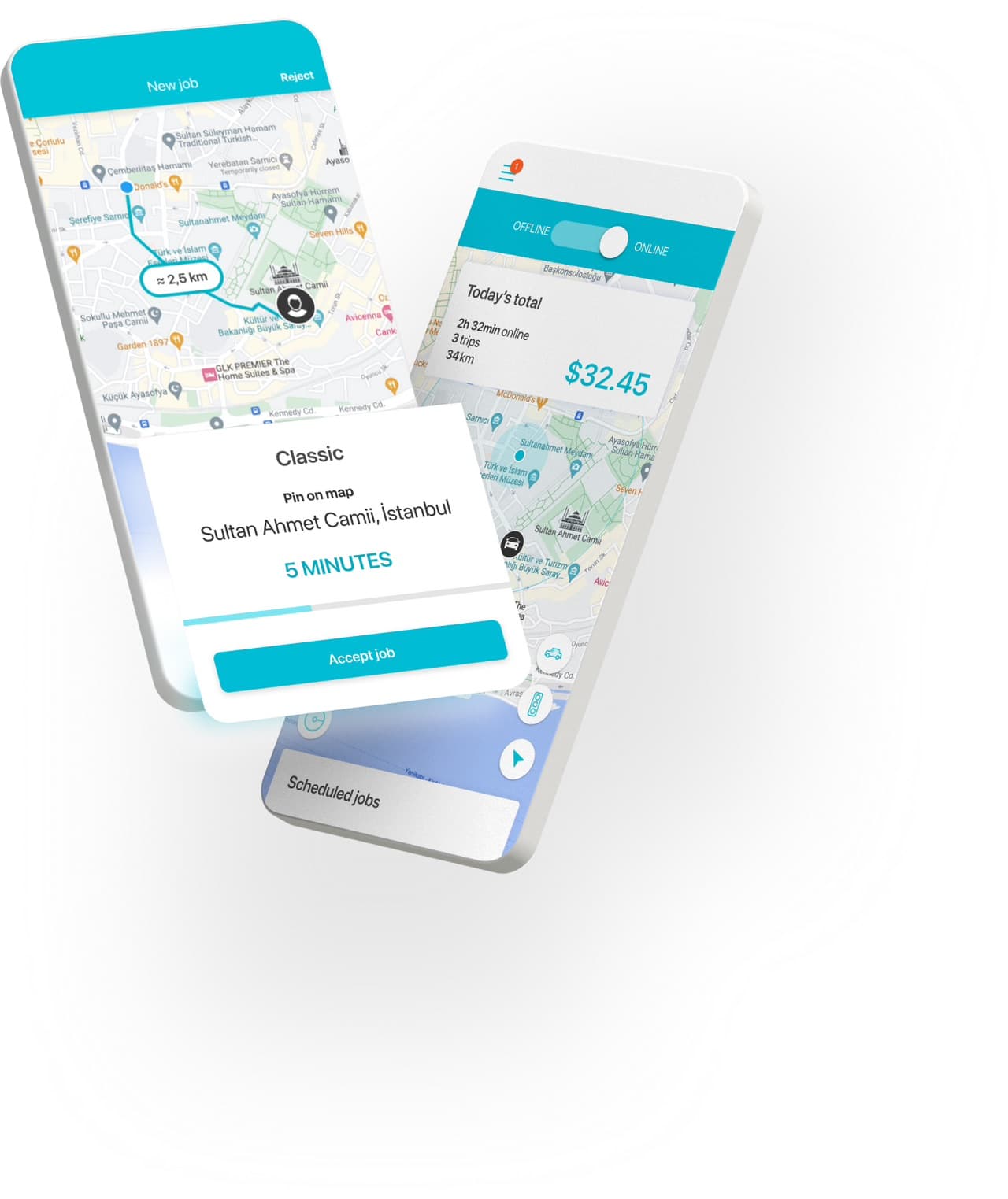 Free Driver app Onde.Light